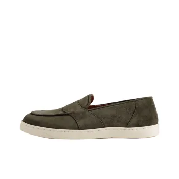 George Cleverley Joey Casual Shoes Men's Army Green