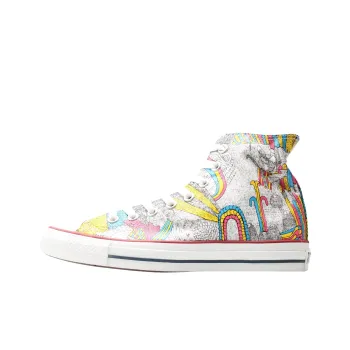 Converse Chuck Taylor All Star Abrasion Resistant High Top Canvas Shoes Unisex White