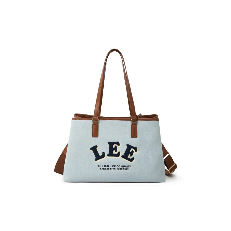 Lee Fabric Crossbody Handbag, Shoulder Bag Regular Women's Light Blue-2