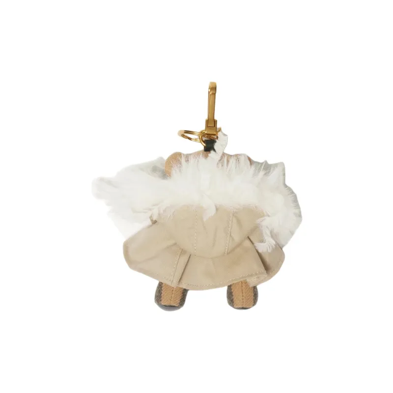 Burberry Metal Keychains Women's Light Umber-1