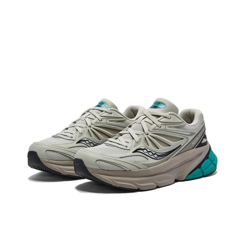 Saucony GUARD Anti Slip Wear Resistant Low Top Running Shoes Unisex Gray-2