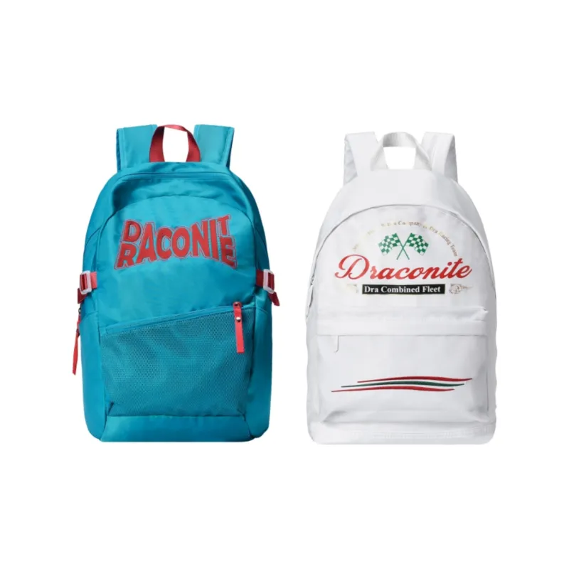 DRACONITE Polyester Backpack Regular Unisex Blue-71