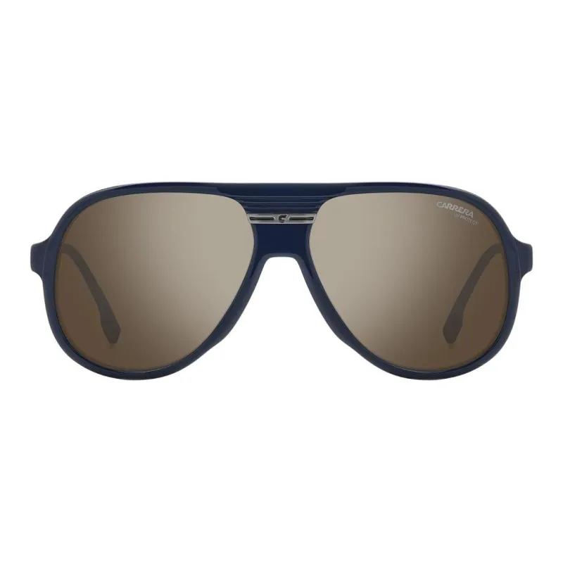 CARRERA Acetate Plastic Oval Sunglasses Men's Dark Blue-1