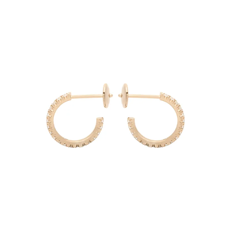 CARTIER 18K Rose Gold Earrings Women's Rose Gold-0