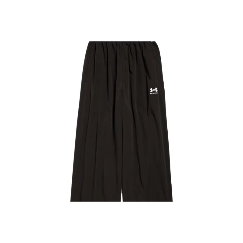 Balenciaga x Under Armour Knitted Sweatpants Regular Fit Men's Black-6