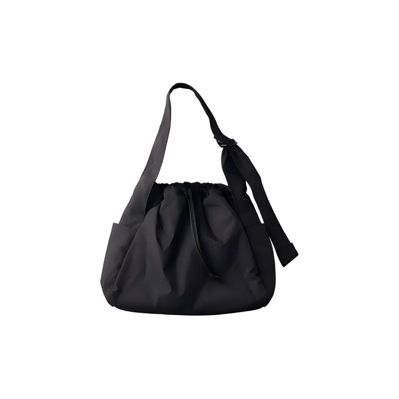 UNIQLO C Collection Polyester Shoulder Bag Unisex Black-0