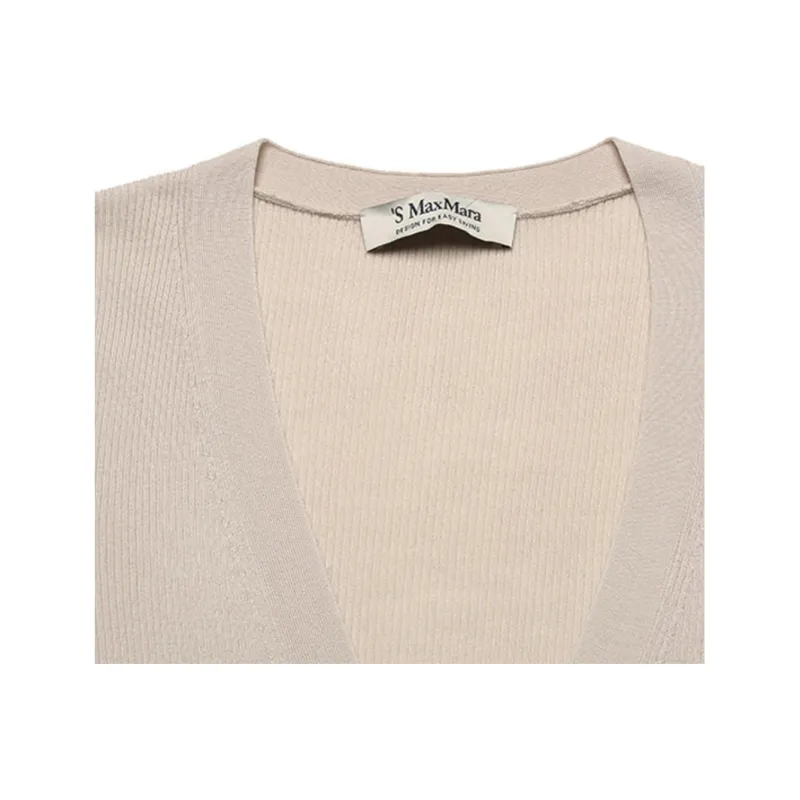 'S MAX MARA Knitwear Women's Gray White-2