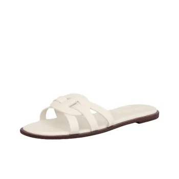 DIOR D Club Slide Slippers Women's White