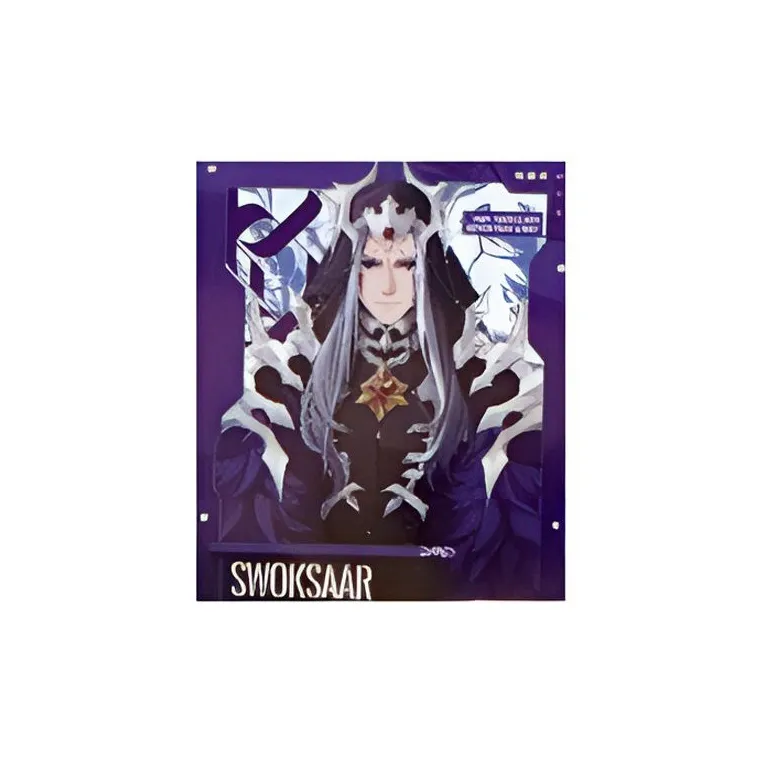 MOOUFAN The King's Avatar, Account Card Collection Anime Artboard Prints-0