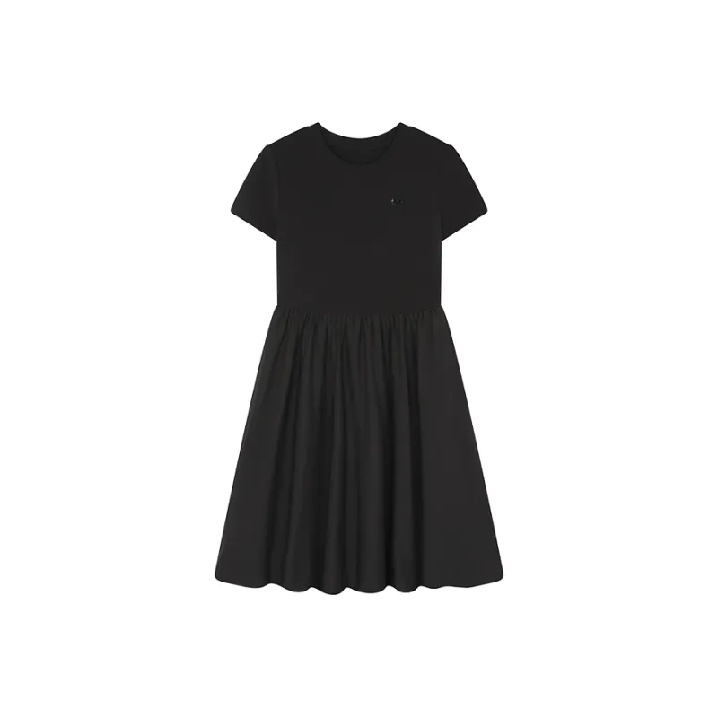 Mo Han Yi Mei Short Sleeved Dress Women's-0