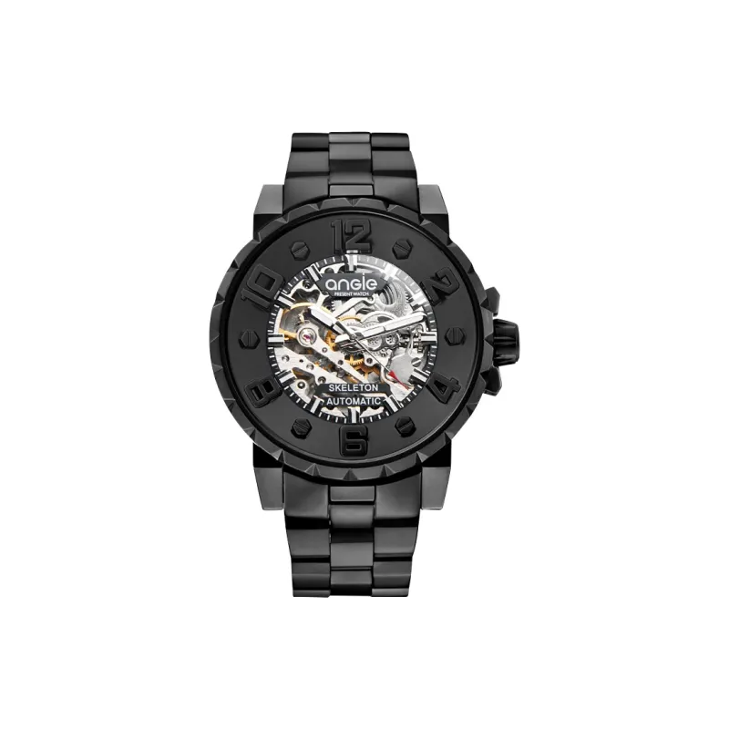 ANGIE PRESENT WATCH Men Skeleton Watch-0
