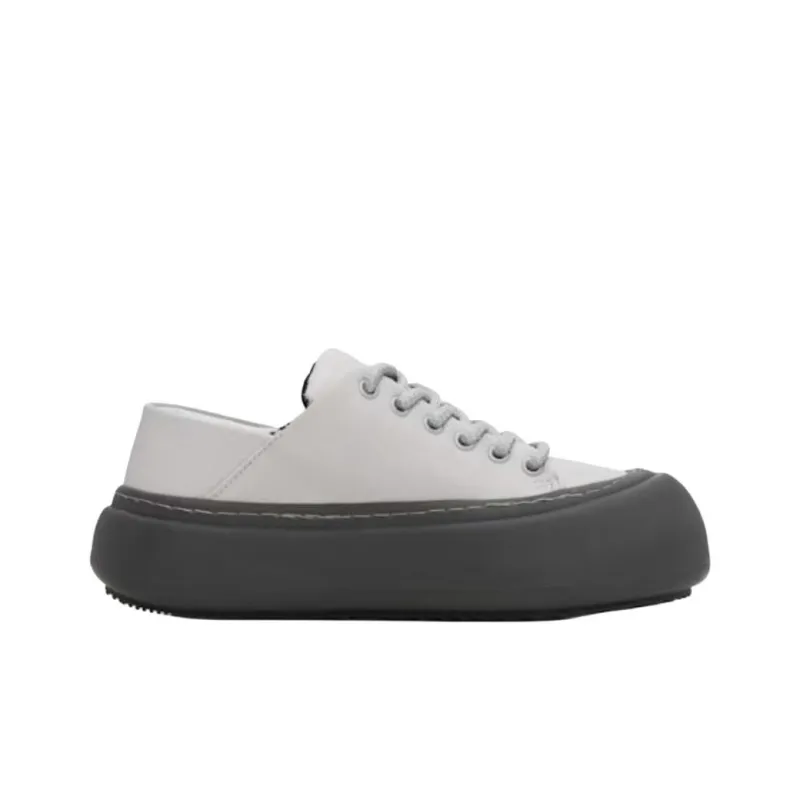 YUME YUME Goofy Low Top Skateboard Shoes Men's Gray-1
