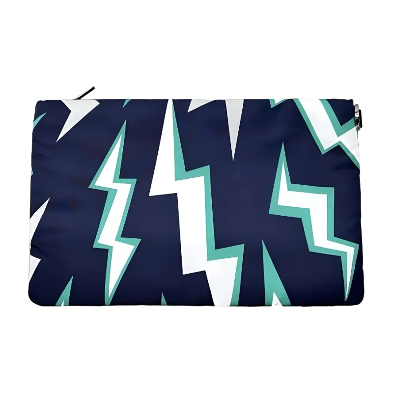 PRADA Nylon Storage Bag Toiletry Bag Clutch Men's Blue-1
