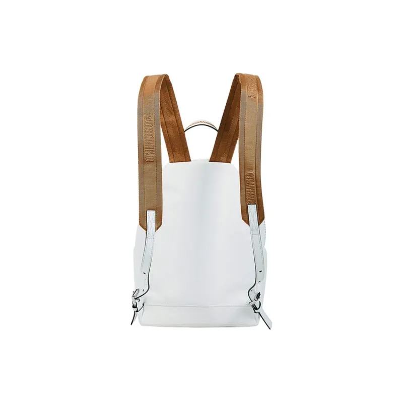 MOSCHINO Polyurethane Backpack Regular Women's White-1
