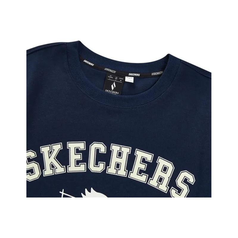 Skechers Sweatshirt Unisex Navy Blue 002Z-2