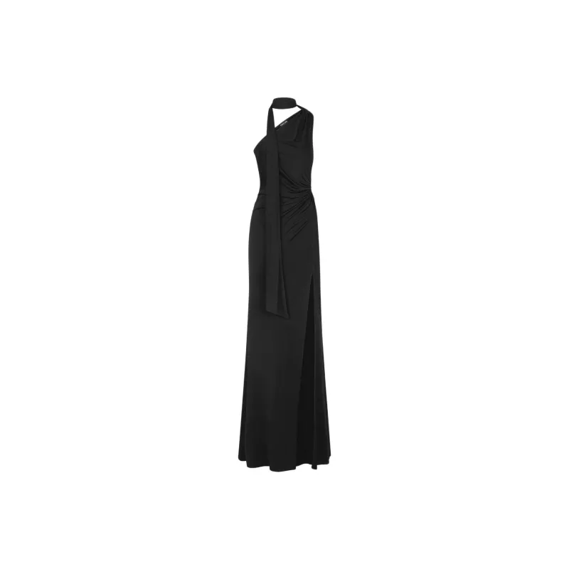 TF SS25 Slip Dress Women's Black-0