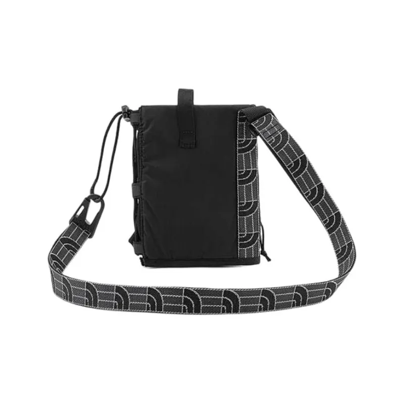THE NORTH FACE BOREALIS Brand Logo Embroidery Shoulder Bag, Crossbody Bag Unisex Black-2