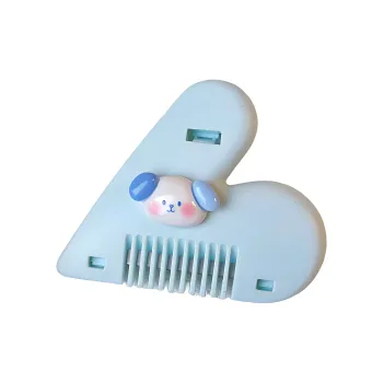 ZHENZI Heart Shaping Haircutting Comb And Styling Comb Cutting And Thinning Bangs
