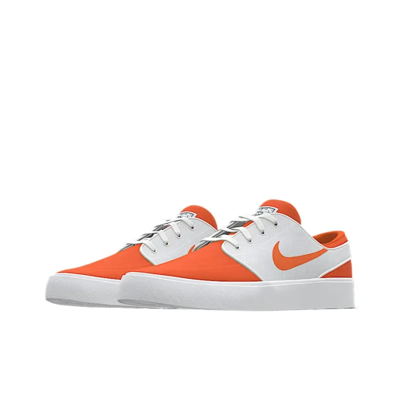 Nike Sb Zoom Janoski Mid Top Skateboard Shoes Women's Orange White-1