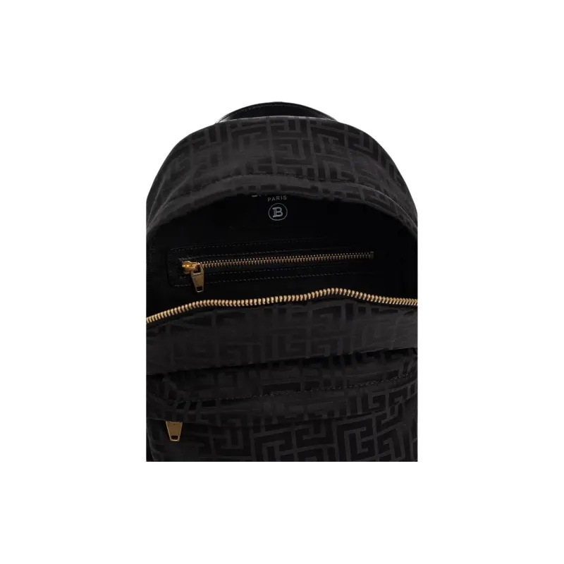 BALMAIN Polyamide Backpack Kids' Black-4