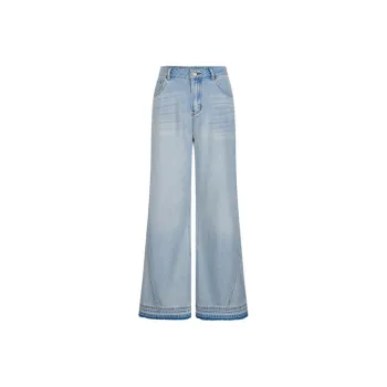 MOUSSY Jeans Women's Light Blue