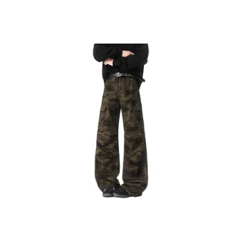 ORMY Jeans Unisex Camouflage