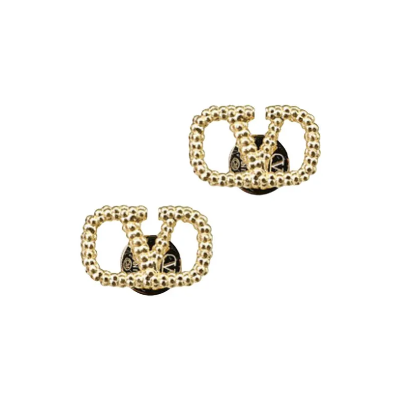 Valentino Metal Earrings Women's Gold-0