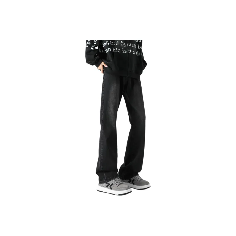 HUANQIU Jeans Unisex-8