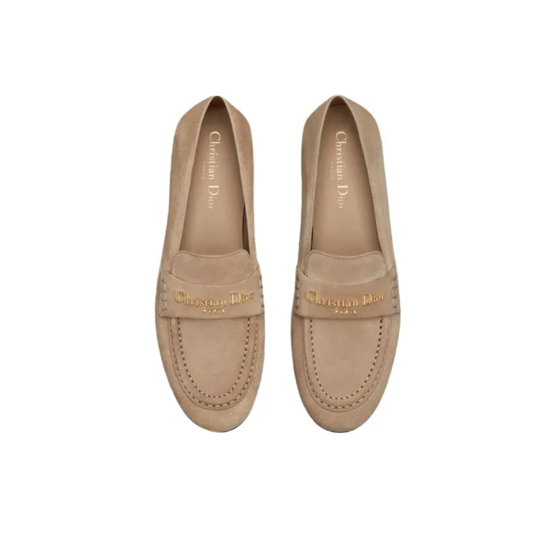DIOR Boy Casual Single Shoes Women's Beige-3