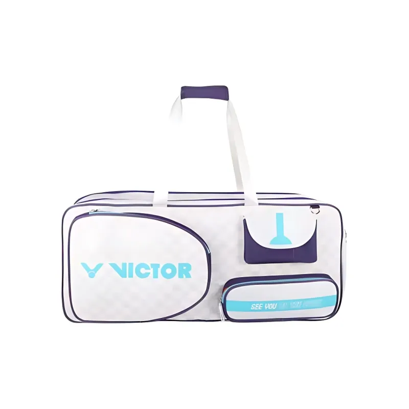 VICTOR Badminton Racket Bags Without Strap White Purple Unisex-2