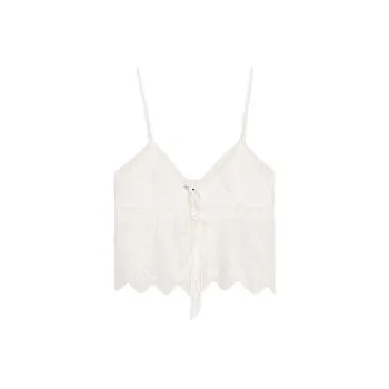 ZARA Camisoles Women's White