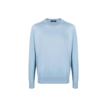 VERSACE Knitwear Men's Light Blue