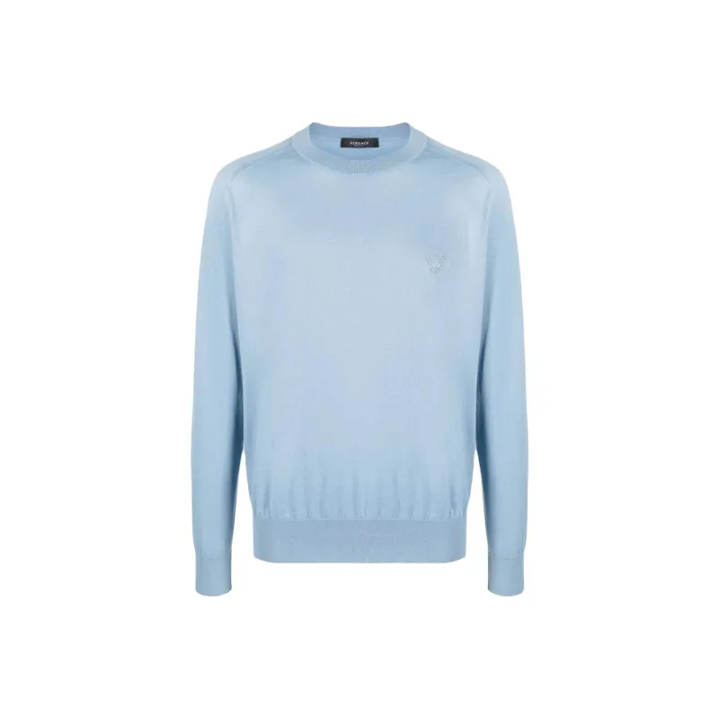 VERSACE Knitwear Men's Light Blue-0