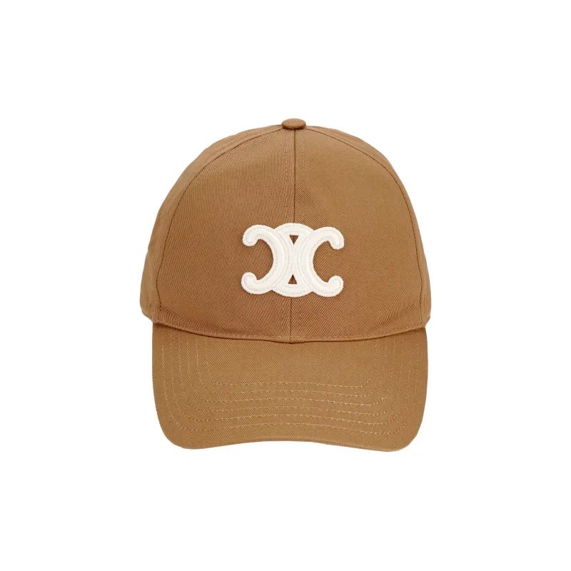 CELINE Triomphe Baseball Cap In Cotton-1