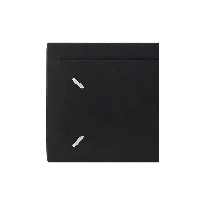 Maison Margiela Calfskin Card Holder Men's Black-3