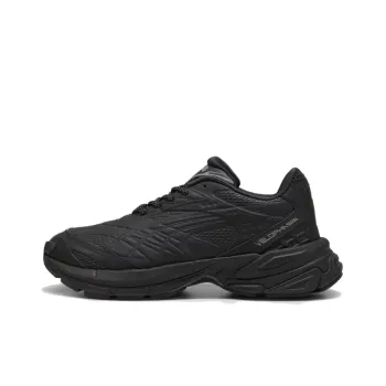PUMA Velophasis Abrasion Resistant Low Top Casual Shoes Unisex Black