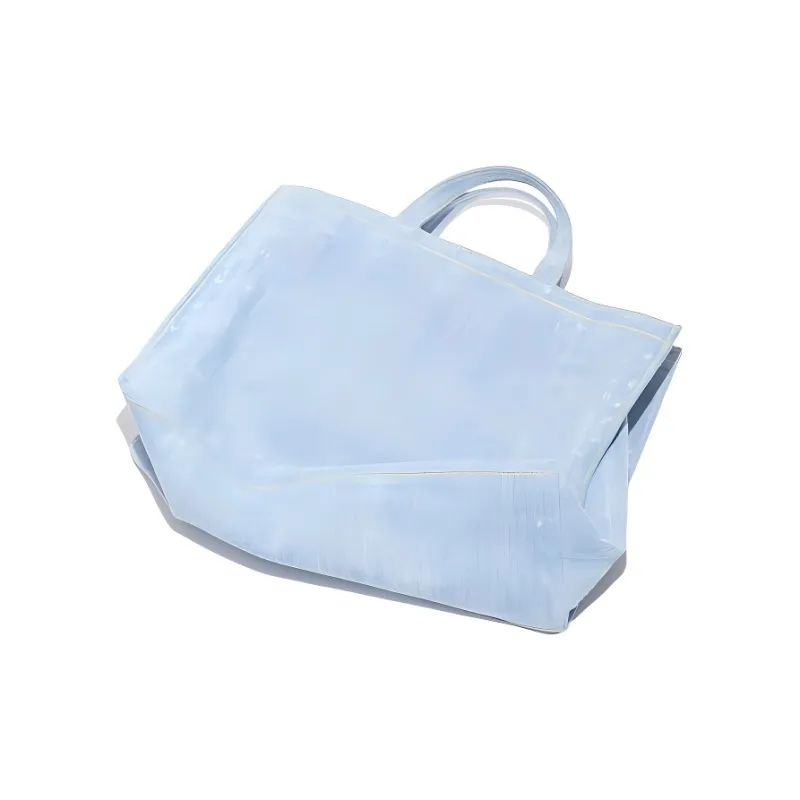 Acne Studios Denim Fabric Tote Bag, Shopping Bag, Shoulder Bag, Handbag Women's Light Blue-1