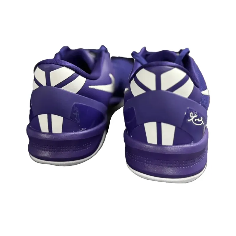 Nike Kobe 8 Anti Slip Wear Resistant Low Top Basketball Shoes Men's Purple-3