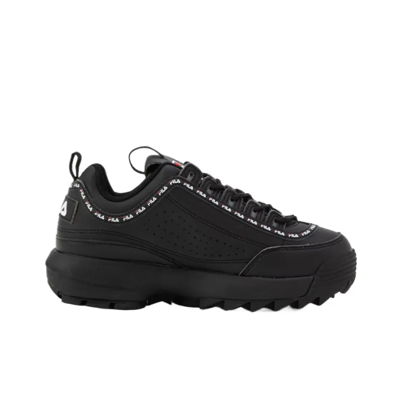 FILA Disruptor 2 Low Top Casual Shoes Unisex Black-1