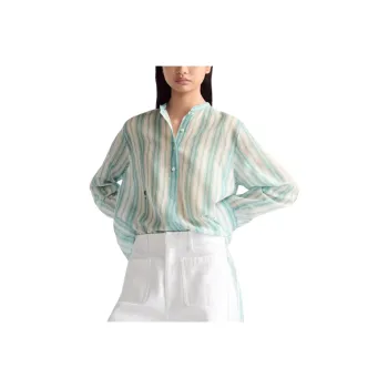 DIOR Shirts Women's White Green