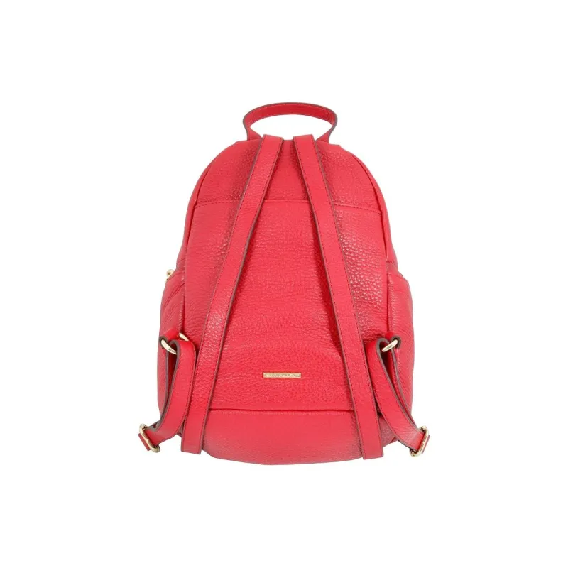 REBECCA MINKOFF Genuine Leather Backpack Women's Red-2