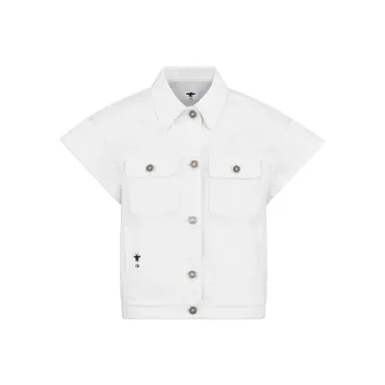 DIOR Denim Jacket Women's White