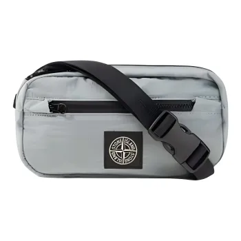STONE ISLAND Nylon Fanny Pack Kids' Gray