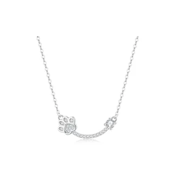 CAREBEARS 925 Sterling Silver Necklaces Women's