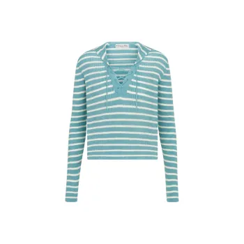 DIOR Dioriviera Knitwear Women's Lily Of The Valley Green
