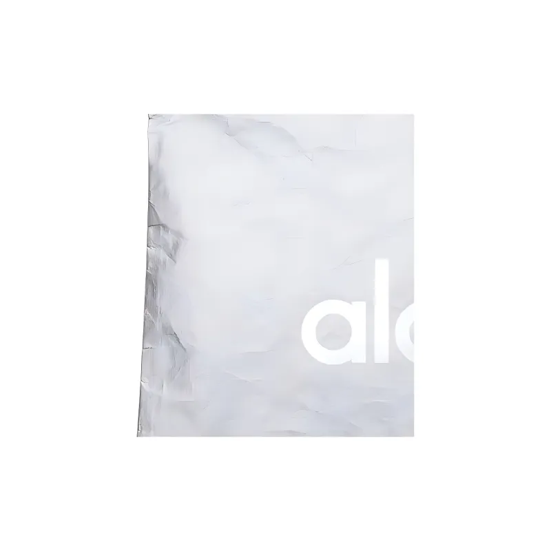 Alo Yoga Tyvek Material Clutch Regular Unisex Silver-2