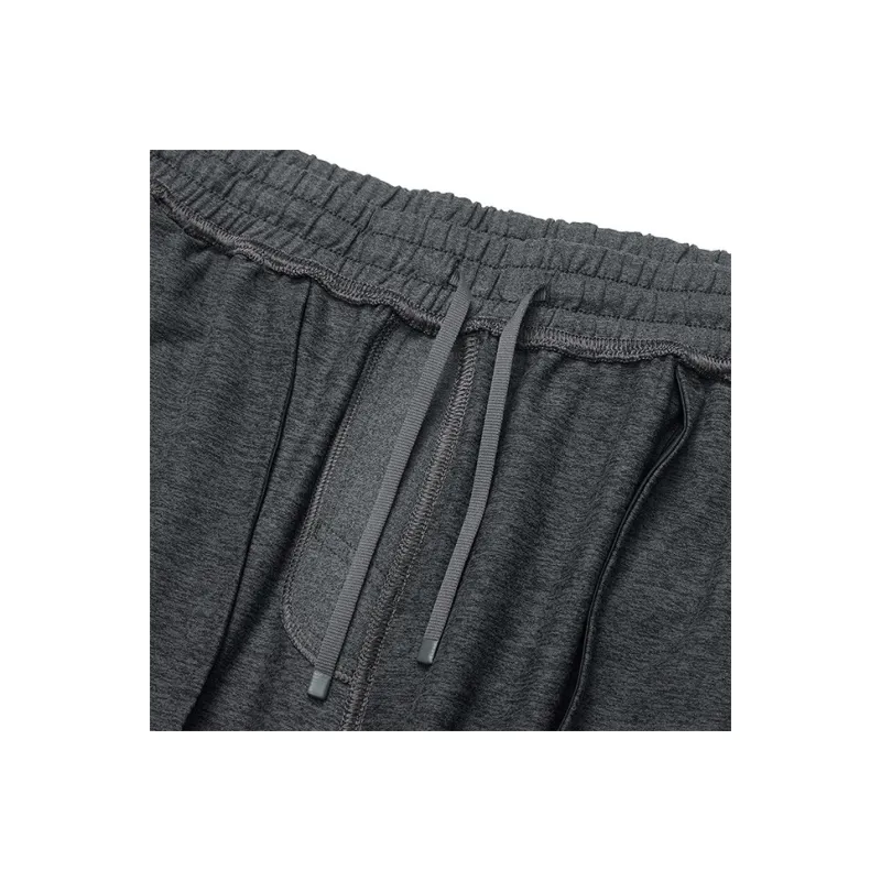 Saucony Knitted Sweatpants Men's Black Mist Heather Gray-2