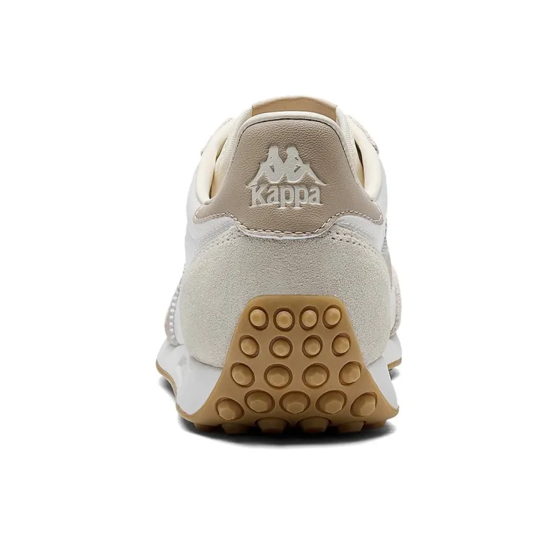 Kappa SERIES Anti Slip Wear Resistant Low Top Running Shoes Unisex Winter Day White Light Wax Yellow Gray Khaki-4