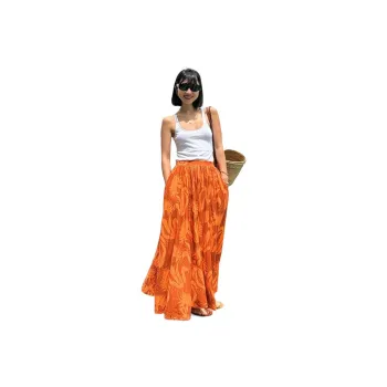 ELLIATTCOLLECTIVE Casual Long Skirt Women's