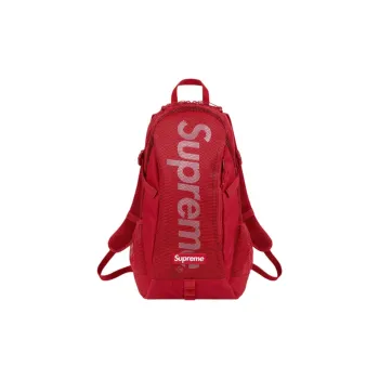 Supreme Polyester Backpack Regular Unisex Red